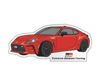 Toyota - Toyota Gazoo Racing Collection - Die-Cut GR 86 Stickers (Set of 2)