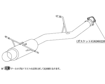 Legacy Touring Wagon - BG5 - Kakimoto Racing - Hyper Full Mega N1 + Rev