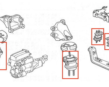 S2000 - AP1 - Mugen - Engine Mounts