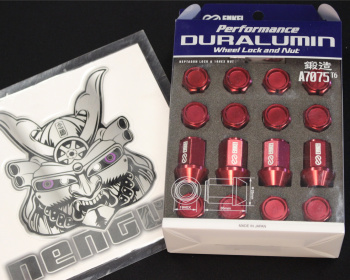 Toyota - Enkei - Performance Duralumin Wheel Lock & Nut Sets