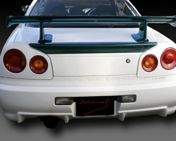 Skyline GT-R - BNR34 - Material: Twill Weave Carbon Fibre - Colour: Sapphire - BNR34-CFRP-SAPPHIRE