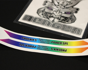 Phoenix Power - Rainbow Stickers