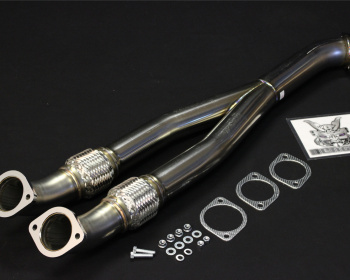 GT-R - R35 - HKS - Stainless Steel Centre Pipe