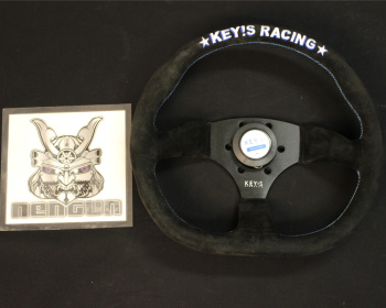Universal - KEY'S Racing - D-Shape Type - Steering Wheel