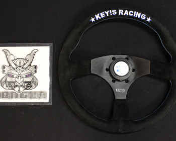 Universal - KEY'S Racing - Flat Type - Steering Wheel
