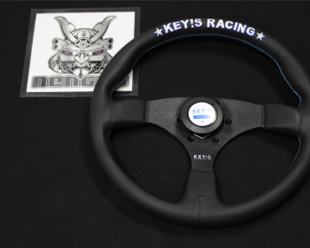 Universal - KEY'S Racing - Flat Type - Steering Wheel