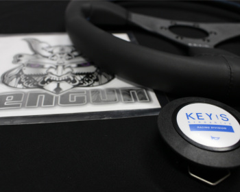 Universal - KEY'S Racing - Flat Type - Steering Wheel