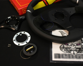  - Momo - Nero Steering Wheel