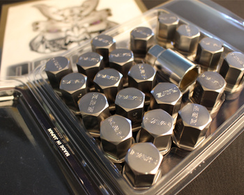 RAYS - Duralumin Lock & Nut Set - Standard - Nengun Performance
