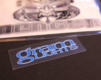 RAYS - gram LIGHTS Wheel Stickers