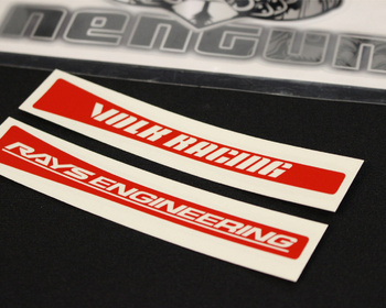 RAYS - Volk Racing CE28SL Wheel Stickers