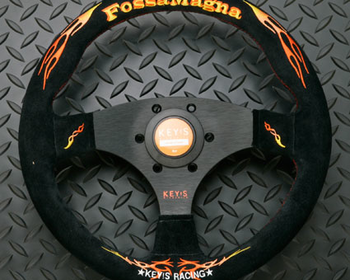 KEY'S Racing - Fossa Magna - Flat Type - Steering Wheel