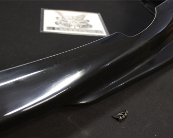  - Front Lip - Construction: Urethane - BK3P - Front Lip