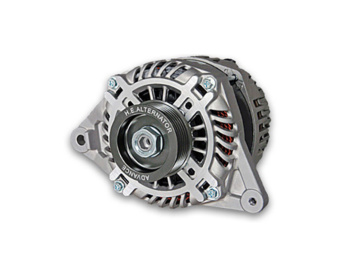 RX-7 - FD3S - Color: Silver - Pulley: Black - Pulley: Red - Output: 130Amp - RFD3-BA13