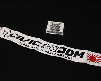 Osaka JDM - Top Windscreen Sticker