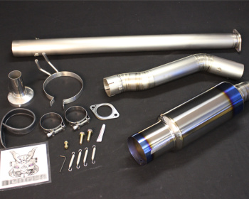 Lancer Evolution X - CZ4A - Pieces: 3 - Pipe Size: 80mm - Tail Size: 115mm - Weight: 4.4kg - 440001