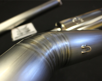 Lancer Evolution X - CZ4A - Pieces: 3 - Pipe Size: 80mm - Tail Size: 115mm - Weight: 4.4kg - 440001
