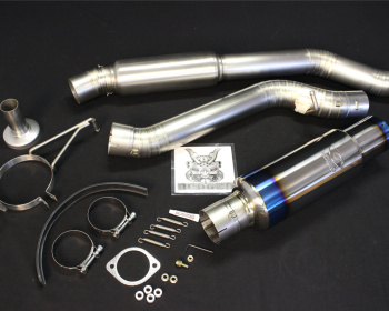 Skyline GT-R - BNR34 - Pieces: 3 - Pipe Size: 89.1mm - Tail Size: 115mm - Weight: 7.05kg - 440009