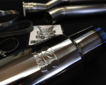 Fairlady Z - 350Z - Z33 - Pieces: 3 - Pipe Size: 80mm - Tail Size: 115mm - Weight: 5.9kg - 440014