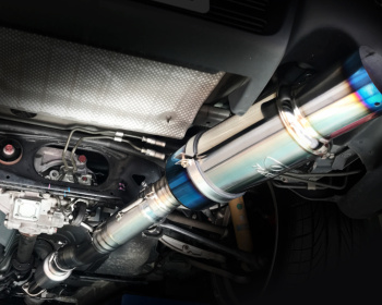 Lancer Evolution X - CZ4A - Pieces: 3 - Pipe Size: 80m - Tail Size: 115mm - Weight: 4.4kg - 440027