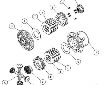 Fairlady Z - 370Z - Z34 - Cusco - Type RS LSD - Repair Parts