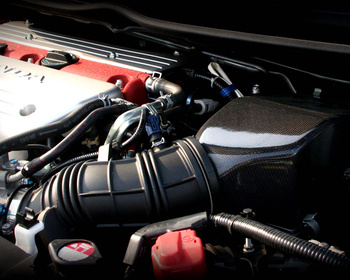 M and M Honda - Super Carbon Air Box & Aero Intake Duct
