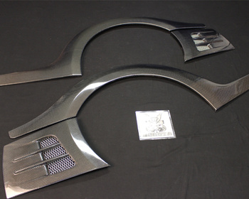 Top Secret - Rear Over Fenders - R35 GTR