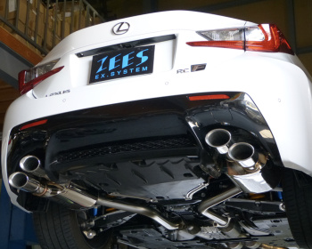 RC F - USC10 - Verstere - Rear Mufflers - Material: All Stainless - Pieces: 2 - Tail Type: Oval - ZEE-RCF-Verstere