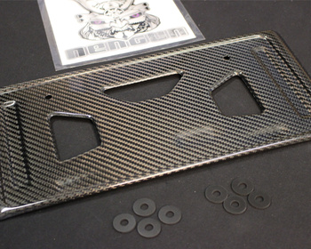 Lems - Carbon Rear Number Plate Frame