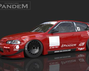 Pandem - Honda Civic EG6 Wide Body Kit