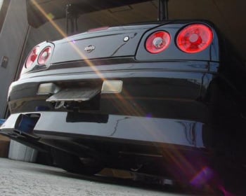 Skyline - R34 25GTT - ER34 - Be Free - Stainless Steel Muffler