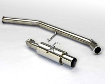 Soarer 2.5GT-T - JZZ30 - Be Free - Stainless Steel Muffler with Titanium Colour