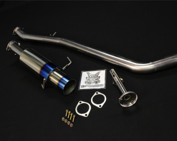 Silvia - S15 - Be Free - Stainless Steel Muffler with Titanium Colour