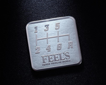 Honda - FEEL'S - Shift Pattern Plate