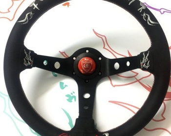 Car Make T&E - Vertex - Steering Wheel - Version Kumadori
