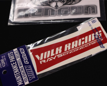  - RAYS - Volk Racing TE37SL Wheel Stickers
