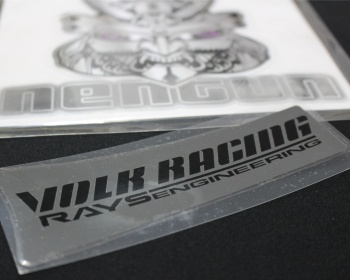  - RAYS - Volk Racing TE37SL Wheel Stickers