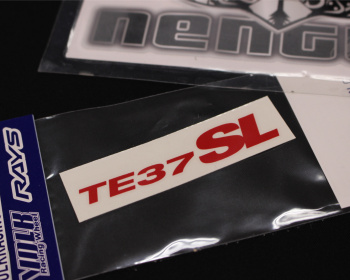  - RAYS - Volk Racing TE37SL Wheel Stickers