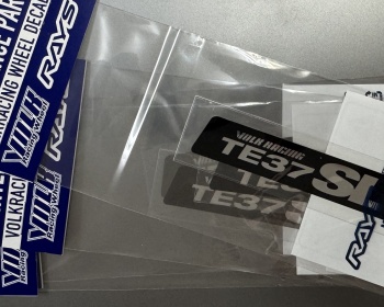 - RAYS - Volk Racing TE37SL Wheel Stickers