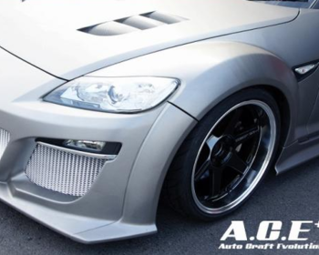 Auto Craft Evolution - Front Wide Fender Set for RX-8