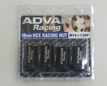 Yokohama Wheel - ADVAN Racing M14x1.5P 19mm HEX Racing Nuts