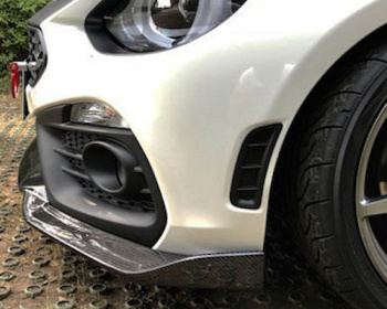 ABARTH 124 Spider - NF2EK - Three Hundred - Carbon Front Lip Spoiler ABARTH 124 Spider