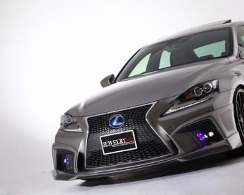 IS250 AWD - GSE35 - Front Half Spoiler - Construction: FRP - Colour: Unpainted - BPJLN-ISFS-FHS