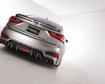 IS250 AWD - GSE35 - Rear Half Spoiler - Construction: FRP - Colour: Unpainted - BPJLN-ISFS-RHS