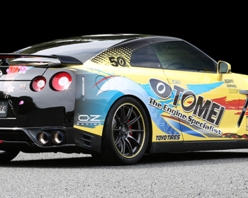 GT-R - R35 - Tomei - Ti Racing Titanium Muffler