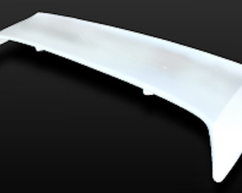 180SX - RS13 - Rear Spoiler Type 1 - Construction: FRP - Colour: Unpainted - GCFLASH-SIL80-RST1