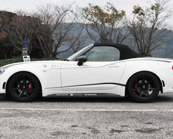 Three Hundred - Carbon Side Skirts for ABARTH 124 Spider
