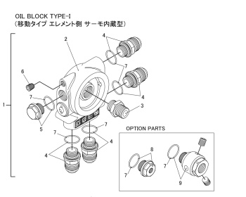 Universal - GReddy - Oil Block Repair Parts