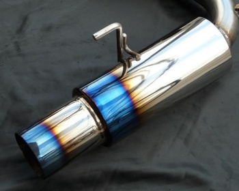 Fairlady Z - 350Z - Z33 - Be Free - Twin Stainless Exhaust with Titanium Style Tail