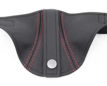 Universal - Type: Genuine Natural Leather - Color: Black x Red - JSG-101